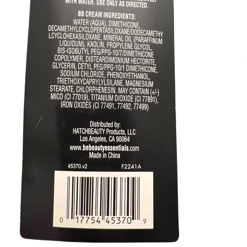 Beauty Essentials Skin Perfector BB Cream Color DEEP Pore Blurring Concealer‎